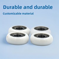 Accessoires de poulie, roue de guidage roulante en plastique POM Nylon pour courroie plate, pour tiroir de vitrine, silencieuse, résistante à l'usure, OEM JDYZC, largeur 5mm