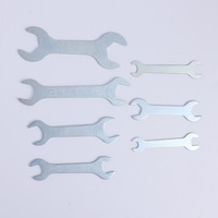 Mini clé à douille hexagonale ultra-fine jetable à double extrémité métrique pour bricolage, 4mm-7mm