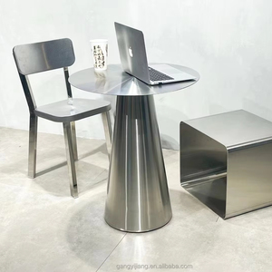 <span class=keywords><strong>Chaise</strong></span> de bar <span class=keywords><strong>haute</strong></span> en acier inoxydable de style moderne, <span class=keywords><strong>dossier</strong></span> assorti <span class=keywords><strong>avec</strong></span> transport facile pour restaurants, bars et hôtels - Product Image 2