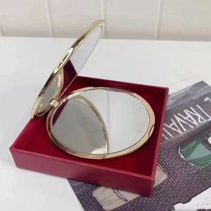 GUC Chất lượng cao vàng trang điểm túi gương đáng yêu hai mặt <span class=keywords><strong>Magnifying</strong></span> Vanity gương cá nhân ngày Valentine Quà Tặng - Product Image 4