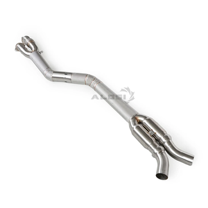 Tubo de Escape de Alto Flujo con Protección Térmica Sonicdiy SS304 para SEAT Leon <span class=keywords><strong>Cupra</strong></span> 2.0T <span class=keywords><strong>4Drive</strong></span> Racing Exhaust 2017-2021 - Product Image 3