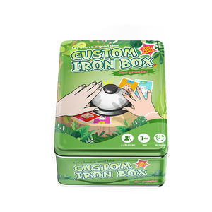 Fábrica al por mayor fabricante personalizado divertido educativo metal embalaje 1000 preguntas amigos <span class=keywords><strong>juego</strong></span> de mesa - Product Image 6