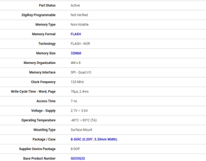 Chip de Circuito Integrado TAIYAN Original, Nuevo, GD25Q32ESIGR para Aplicaciones de Sensor de Temperatura - Product Image 6