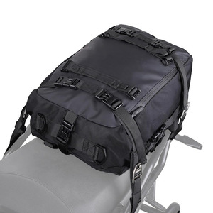 Muestra gratis personalizada motocicleta Roll Top Duffel Bag 60L/70L/90L impermeable con estilo de moda bolsillos internos para equipo de montar - Product Image 3