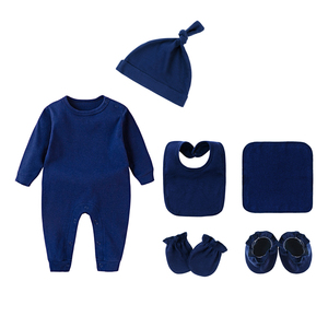 Autunno inverno tuta bambino in cotone maglia bambino <span class=keywords><strong>6</strong></span> pezzi set di <span class=keywords><strong>abbigliamento</strong></span> nuovi vestiti per bambini 0-3 <span class=keywords><strong>mesi</strong></span> per il ragazzo - Product Image 4