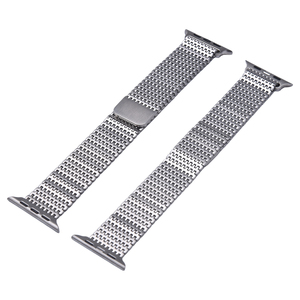 Bracelet de montre en acier inoxydable vintage JAETIUM, motif mosaïque unique, bracelet de remplacement en acier inoxydable pour Apple Watch - Product Image 3