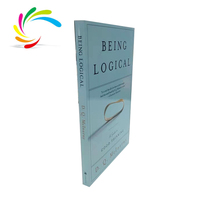Proveedor de Libros, Impresión en Blanco y Negro para Adultos, Papel Couché, Tapa Dura, Libro en Inglés, Libros de Pensamiento Positivo, Ser Lógico