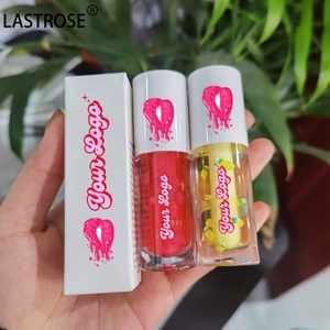 Aceite Labial Vegano al por Mayor, Color Rosa Frutal, Nutritivo, Natural, con Brillo, Cambia <span class=keywords><strong>de</strong></span> Color, Hidratante, con Pincel Grande, Marca Privada - Product Image 2