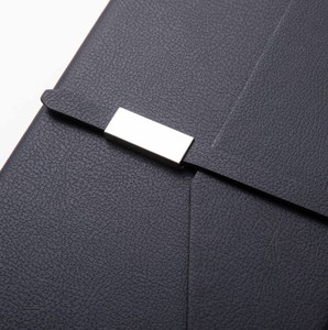 En çok satan ciltli üç katlanır kapak dergisi planlayıcısı günlüğü dizüstü hediye promosyon öğeleri için kalem ve manyetik toka ile Set - Product Image 5