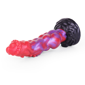 Dildo de succión de fantasía de 11.14 pulgadas, masturbador femenino de silicona de grado médico, juguete de placer para adultos, plug anal realista para punto G - Product Image 4