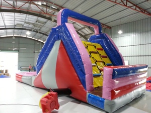 สไลเดอร์น้ำเป่าลม PVC สำหรับเช่าจัดงานปาร์ตี้กลางแจ้ง/ในร่มเชิงพาณิชย์ - Product Image 2