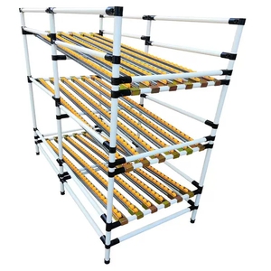 Tùy chỉnh nạc Ống bàn làm việc ESD 28mm ABS PE tráng Ống thép không gỉ Ống bàn làm việc tubos bàn làm việc cho dây chuyền sản xuất - Product Image 6