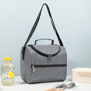 Sac à déjeuner isotherme portable et pliable, avec feuille d'aluminium épaissie, pour pique-niques en plein air et usage quotidien - Product Image 2