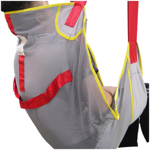 Eslinga de malla KS de tipo abierto para transferencia de pacientes, capacidad de 200 kg, uso en enfermería, material de poliéster transpirable, talla MLXL - Product Image 3