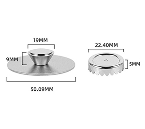 <span class=keywords><strong>Portasapone</strong></span> Magnetico da Parete in Acciaio Inox, Resistente alla Ruggine, con Drenaggio <span class=keywords><strong>per</strong></span> Uso <span class=keywords><strong>Doccia</strong></span> - Product Image 6