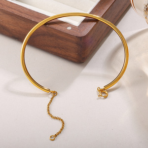 Luxury Gold Stainless Steel Chain <b>Bracelet</b> 18K Plated <b>Bracelet</b> Jewelry For Wome - Product Image 4