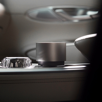 Diffuseur d'arômes intelligent en métal Halo, nébuliseur ultrasonique d'huiles essentielles, purificateur d'air parfumé, humidificateur, fonctionne sur batterie, minuterie