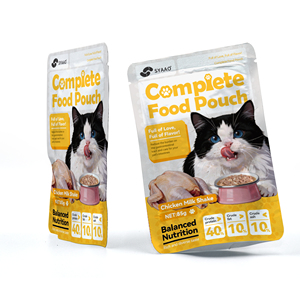 Nourriture humide pour chats de qualité supérieure, poisson thon gourmet, en sachet, pour animaux de compagnie, riche en protéines, différentes saveurs, nourriture humide pour chats - Product Image 1