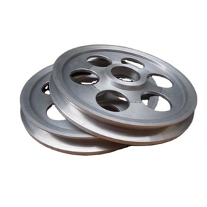 D300 Aluminum <b>Storage</b> Wire Pulley OEM with 10MM Bore 100mm Pitch Diameter ISO 9001 Certified for Wire <b>Drawing</b> Extruding Machine - Product Image 1