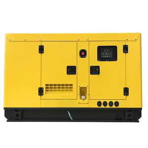 Canopy Genset Silent Diesel Dynamo 3 fase Generator daya menghasilkan 50 Kva rumah 4 silinder Generator Diesel