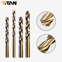 Foret hélicoïdal à tige droite M35 HSS-Co, pour l'ouverture de trous dans l'acier inoxydable, diamètre de coupe 4,1-5,0 mm, longueur extra-longue 200 mm