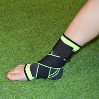 Protection sportive, manchon de compression réglable pour la cheville, attelle de cheville pour hommes et femmes