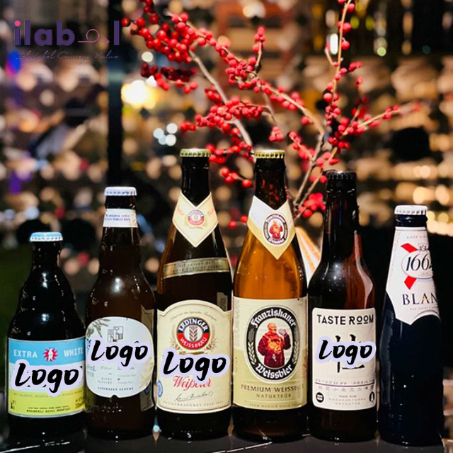 Custom Durable Vinyl Wine Bottle Labels Food Grade Adhesive Stickers with Custom Design for Label Printing