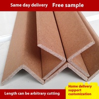 Bande de protection à angle droit en carton trempé 40*4 personnalisable Protection d'angle de tuile anti-collision Protection murale