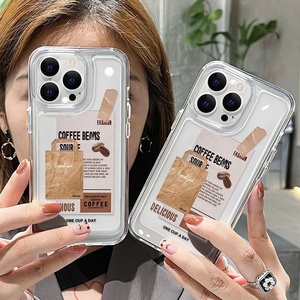 WOWCASE – <span class=keywords><strong>coque</strong></span> arrière transparente en TPU pour Iphone14, 13, 12, 11 pro max, X, XS, XR, 8, 7 - Product Image 2