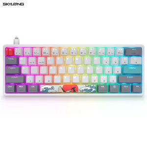 OSHID 110 keys ABS single shot blank keycaps personal customization mechanical keyboard keycaps for USUKBRKRJP layout