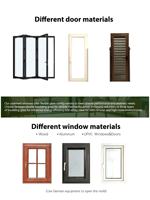 Paneles de Vidrio de Gran Vista en Ventanas Francesas con Marco de Aluminio que Conectan el Espacio Interior con el Paisaje del Jardín Exterior