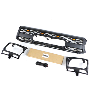 גריל שחור ABS בעיצוב חדש לרכב שטח עם תאורה מתאים להילוקס 4RUNNER 2WD PICKUP 1989-1991 - Product Image 3