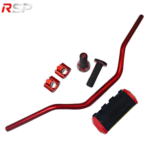 Kit de <span class=keywords><strong>guidon</strong></span> conique Fatbar RSP TZ01 en alliage d'aluminium 6061 de 780 mm et 28 mm avec poignées, coussinets de <span class=keywords><strong>guidon</strong></span> et rehausseurs pour motocross et enduro tout-terrain - Product Image 5