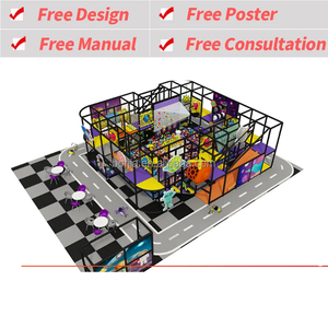 Nuevo Diseño de Área de Juegos Interior para Niños, Parque Infantil Interior, Equipo de Juegos Suaves para Interiores, Parques Infantiles Interactivos - Product Image 2