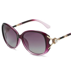 Lunettes de soleil œil de chat élégantes pour femmes, monture complète, polarisées, protection UV400, 5818 - Product Image 3