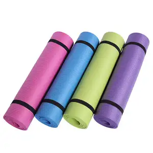 premium wholesale custom printed soft nonstick natural recycleed high quality NBR yoga mat