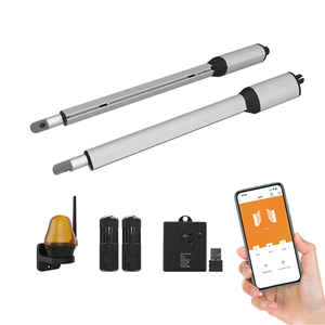 Mô tơ tự động mở cửa cổng đôi năng lượng mặt trời 300kg mỗi cánh - Product Image 5