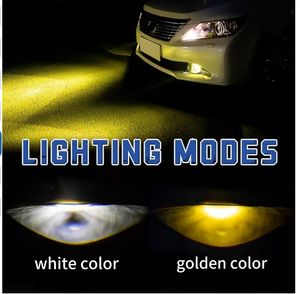 ไฟตัดหมอก LED สองสี DRL สำหรับรถยนต์นิสสัน อัลเมร่า ซันนี่ เวอร์ซ่า ลาติโอ อัลติมา ไฟตัดหมอกอเนกประสงค์ <span class=keywords><strong>สี</strong></span><span class=keywords><strong>ขาว</strong></span>+ทอง ยี่ห้อ PONYAN 12V - Product Image 6