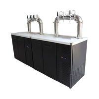 Fournisseur chinois Refroidisseur de bière en acier inoxydable personnalisé Fontaine à boire Keg Réfrigérateur avec tour de robinet