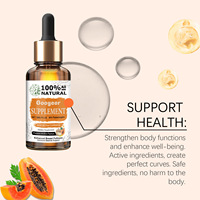 Gouttes naturelles d'amélioration du sein de haute qualité pour l'équilibre hormonal et un look plus complet