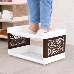 Kitchen <strong>Vegetable</strong> Fruit Display Shelves Plastic Movable 4 <strong>Rack</strong> Stand Storage Shelf <strong>on</strong> <strong>Wheel</strong> - Product Image 4