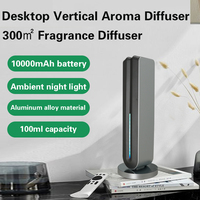 Innovation Portable Rechargeable Lumière LED Smart Timing Maison Purificateur D'air Huile Essentielle Arôme Diffuseur Humidificateur Désodorisant