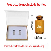 Boîtes de flacons de peptides recyclables en gros pour usine 2026, avec logo personnalisé, tailles 3ml et 7ml, emballage magnétique, boîte cadeau