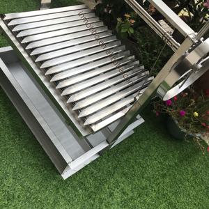 Factory Direct Supply Santa Maria Grill Charcoal Countertop Custom Argentine <strong>Masonry</strong> Grill With V Grate - Product Image 4