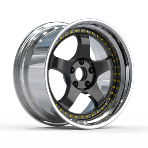 Rcsr 18-20 אינץ כרום כסף מזויפים סגסוגת אלומיניום מזויפים 5x114.3 5x120 3-קטע 35 מ "מ - Product Image 1