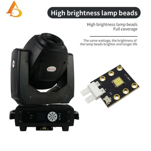 Éclairage de scène DMX 150W LED GOBO Beam Spot Wash 3 en 1, projecteur mobile pour DJ, discothèque, bar - Product Image 4