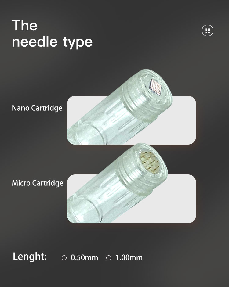 Nutri pen magical cosmetology micro needle pen electric meso micro cartridge option microneedling pen
