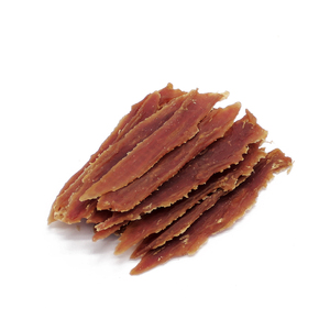Pal của thỏa thích thương hiệu 100 gam/túi mất nước cao cấp khô vịt Jerky Thức ăn vật nuôi tự nhiên khô vịt vú thịt dải con chó đồ ăn nhẹ và xử lý - Product Image 2