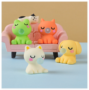 Accessoires de jardin féerique 3D DIY, figurines miniatures en résine (porc, éléphant, <span class=keywords><strong>lapin</strong></span>, renard, ours) pour sacs surprises, aquariums et jouets pour enfants - Product Image 4