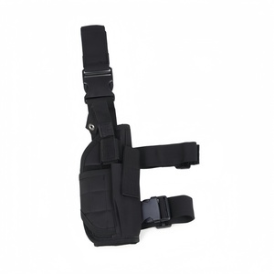 Holster de jambe universel de haute qualité à dégagement rapide, durable et tactique pour gaucher/droitier - Product Image 4
